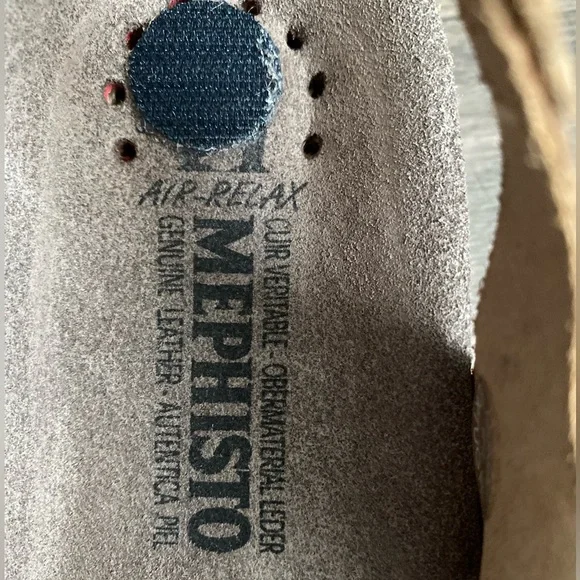 Mephisto Women's Cheetah Hook & Loop Sandals Size 6 Adjustable Leather - Picture 11 of 15